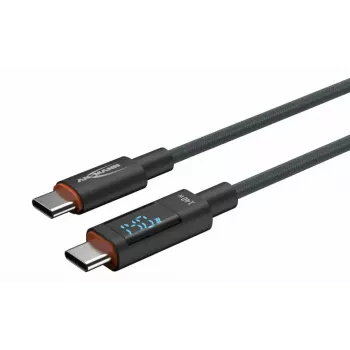 Cable USB Ansmann 1700-0176 USB 2.0 1,2m USB C Antracita