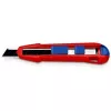 Cúter de hojas troceables Knipex CutiX® Negro Azul Rojo