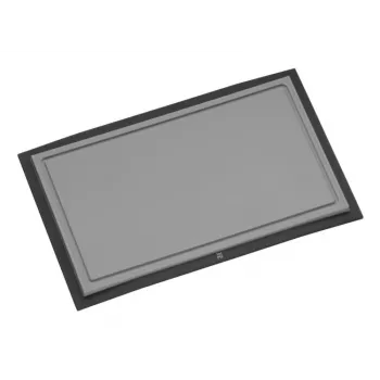 Tabla de cortar WMF Touch 32 x 20 cm Plástico Acero inoxidable Negro Gris