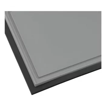 Tabla de cortar WMF Touch 32 x 20 cm Plástico Acero inoxidable Negro Gris