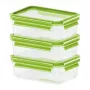 EMSA 515583 Recipiente de almacenamiento Caja rectangular 0,55 L Transparente 6 uds.