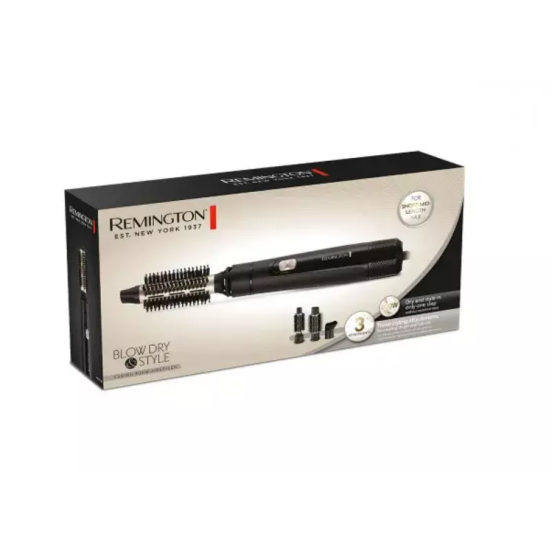 Cepillo de aire caliente Remington AS 7300 negro 800 W cerdas de cerámica