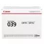 Canon 039 cartucho de tóner negro 0287C001, 11000 páginas
