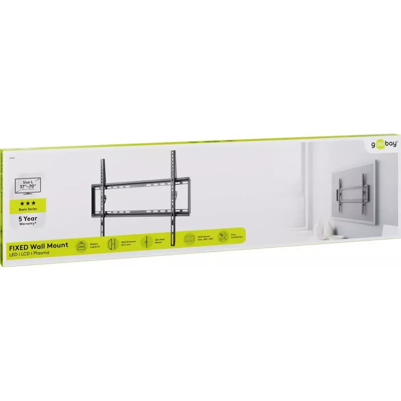Soporte de TV Goobay 49732 177,8 cm (70