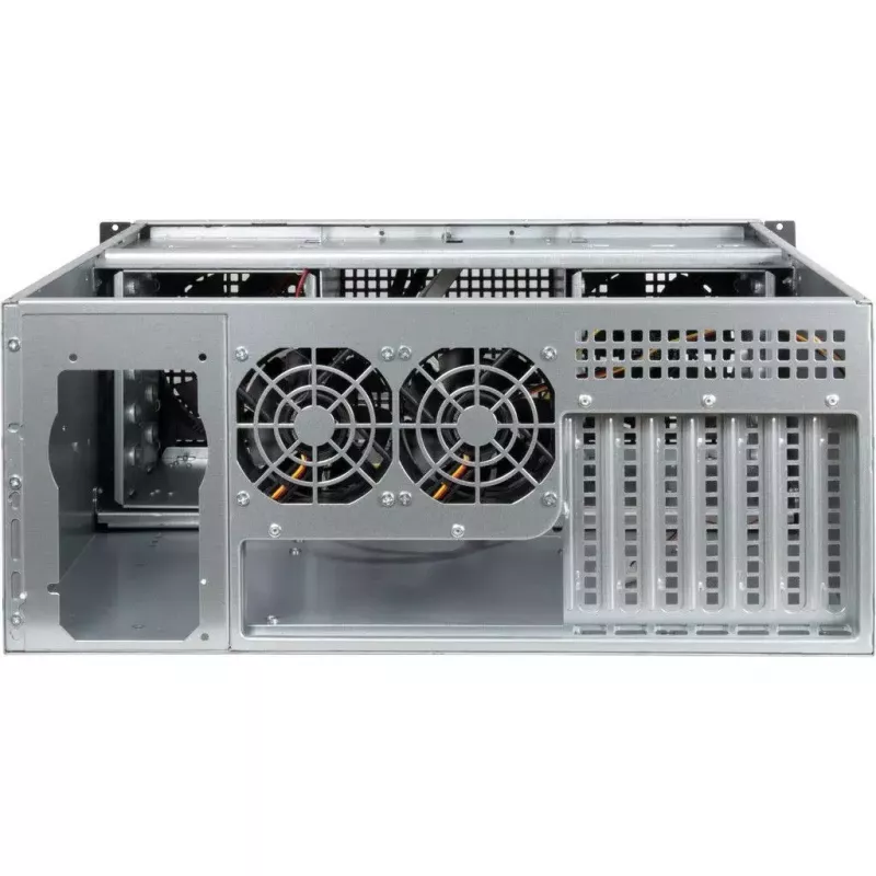 Caja para servidor Inter-Tech 4U 40240 Rack negra, gris