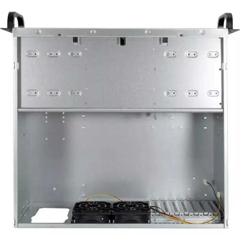 Caja para servidor Inter-Tech 4U 40240 Rack negra, gris