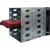 Caja para servidor Inter-Tech 4U 40240 Rack negra, gris