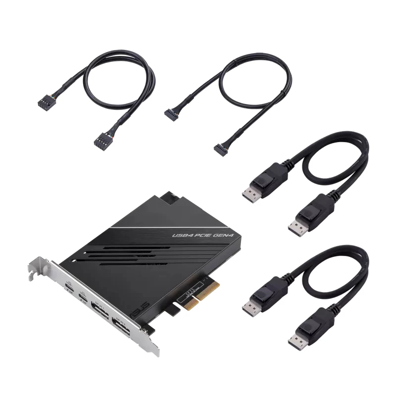 ASUS USB4 PCIe Gen4 Card tarjetas/adaptadores de interfaz internos DisplayPort, USB Type-C