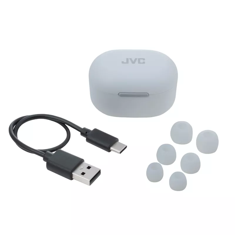 Auriculares JVC Active Noise Cancelling TWS blancos