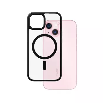 Funda PanzerGlass CARE by Flagship funda transparente Urban Combat negra MagSafe iPhone 15