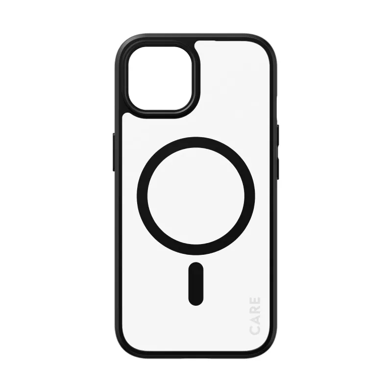 Funda PanzerGlass CARE by Flagship funda transparente Urban Combat negra MagSafe iPhone 15