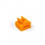 Bloqueador de puerto + llave Smartkeeper NL03PKOR RJ-45 Naranja 10 uds.