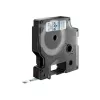 Etiquetas DYMO Authentic D1 | impresión negra sobre film transparente | 6 mm x 7 m | etiquetas autoadhesivas para impresoras de etiquetas LabelManager | fabricadas en Europa