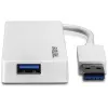 TRENDnet TU3-H4E mini hub USB 3.0 de 4 puertos, de sobremesa