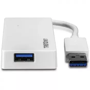 Hub Trendnet TU3-H4E USB 3.2 Gen 1 Type-A blanco