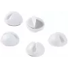 Sujetacables Goobay 95183 blanco 5 unidades universal
