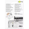Sujetacables Goobay 95183 blanco 5 unidades universal