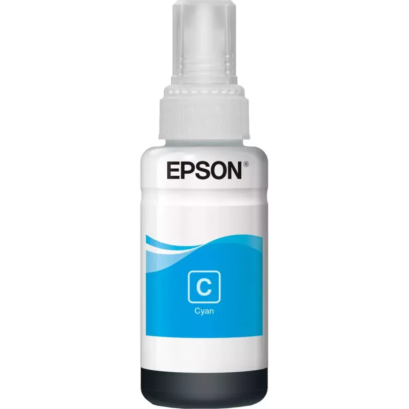 Epson 664 Ecotank Botella de tinta cian (70 ml)