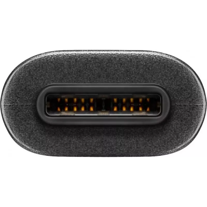 Cable USB Goobay USB 2.0 1m Micro-USB B USB C negro