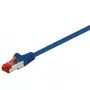 Cable de red Goobay Cable de red CAT 6 RJ-45 Cat6 0,5 m azul