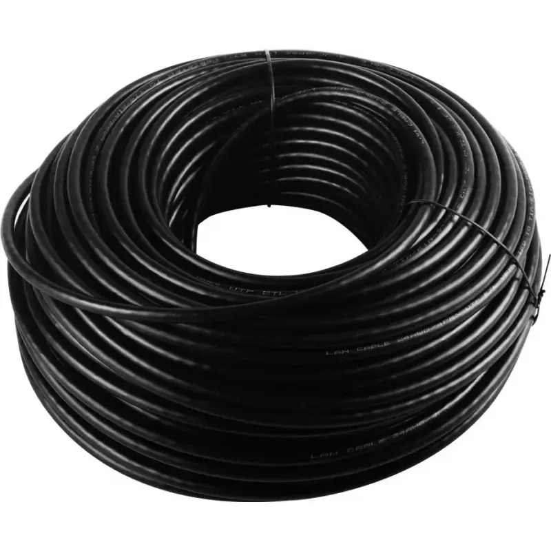 Cable de red Goobay 94399 U/UTP Cat6 305 m negro