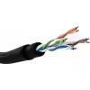 Cable de red Goobay 94399 U/UTP Cat6 305 m negro