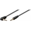 Cable de audio Goobay 67782 0,5 m jack 3,5 mm macho a macho negro