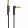 Cable de audio Goobay 67782 0,5 m jack 3,5 mm macho a macho negro