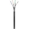 Cable de red Goobay CAT 6 exterior S/FTP 100 m negro