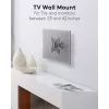 Goobay TV EasyFlex M Soporte de pared inclinable, negro (51893)