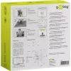 Goobay TV EasyFlex M Soporte de pared inclinable, negro (51893)
