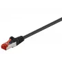 Cable de red Goobay 92459 negro 0,15 m Cat6 S/FTP