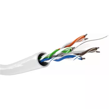 Cable de red Goobay 94965 U/UTP Cat6 100 m gris