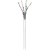 Cable de red Goobay CAT 6 S/FTP PiMF blanco 100 m