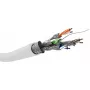 Cable de red Goobay 94218 RJ45 Cat6 305 m blanco