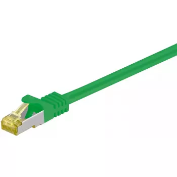 Cable de red Goobay RJ45 cable de parcheo CAT 6A S/FTP RJ-45 Cat7 5 m verde