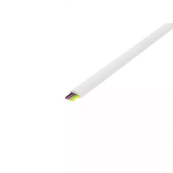 Cable de teléfono Deltaco MD-14 RJ11 100 m blanco