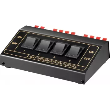 Conmutador de altavoces Goobay 11934