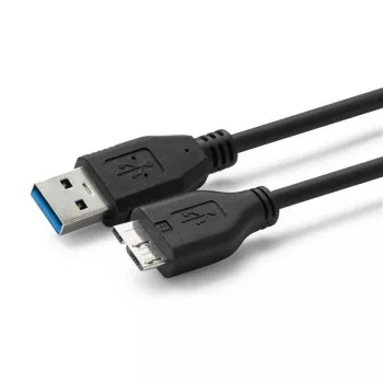 Cable USB Microconnect USB3.0AB3MICRO USB 3.2 Gen 1 (3.1 Gen 1) 3 m USB A Micro-USB B negro