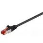 Cable de red Goobay 95458 RJ-45 Cat6 0,25 m negro