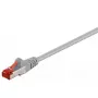 Cable de red Goobay CAT 6 cable de parcheo RJ-45 Cat6 0,25 m gris