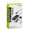 Goobay 81 W Fuente de alimentación para portátil, negro, 1,6 m, incl. USB y 8 adaptadores DC