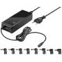 Goobay 81 W Fuente de alimentación para portátil, negro, 1,6 m, incl. USB y 8 adaptadores DC