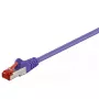 Cable de red Goobay CAT 6 RJ-45 Cat6 10m violeta