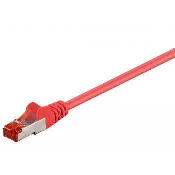 Cable de red Goobay CAT 6 RJ-45 Cat6 1m rojo