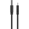 Cable de carga rápida y sincronización Goobay Micro-USB 1 m USB 2.0 negro