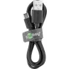 Cable de carga rápida y sincronización Goobay Micro-USB 1 m USB 2.0 negro