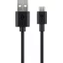 Cable de carga rápida y sincronización Goobay Micro-USB 1 m USB 2.0 negro