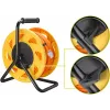 Cable de red Goobay Portable RJ45 50m Cat7a naranja
