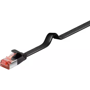 Cable de red Goobay 94231 negro 1 m Cat6 U/FTP (STP)